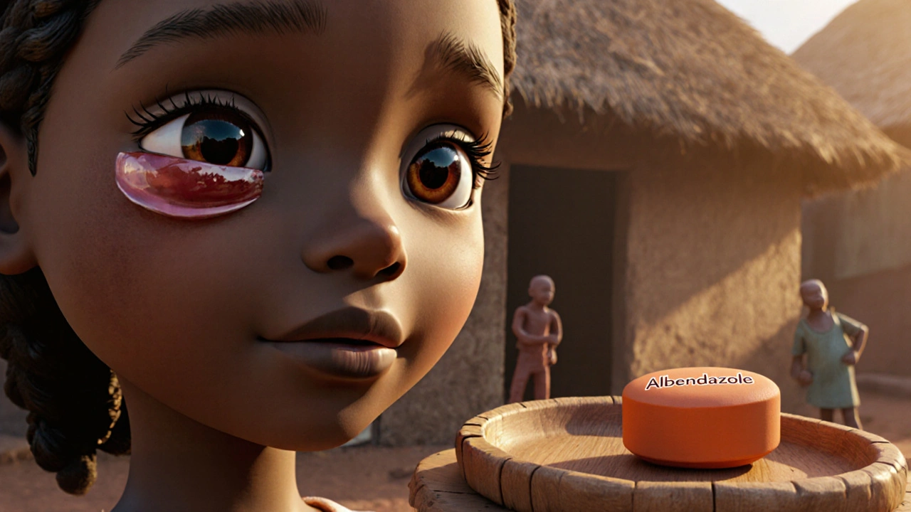 Albendazole : potentiel dans le traitement du trachome