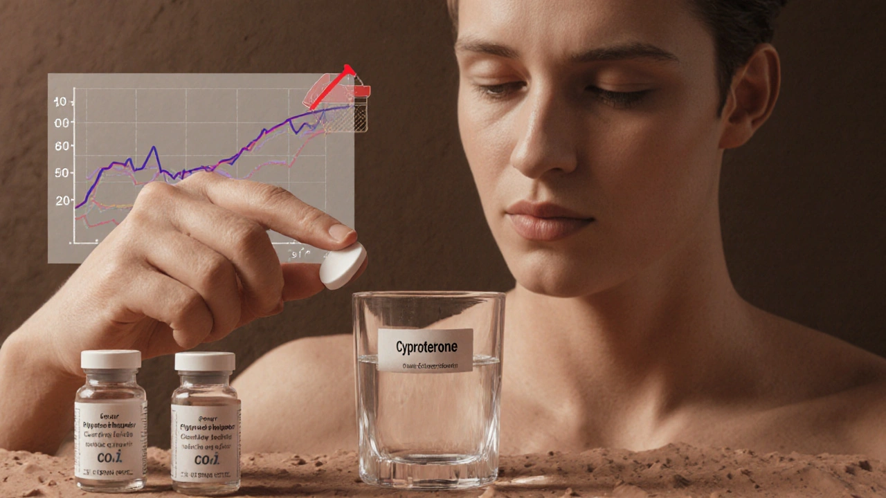 Le rôle de l'acétate de cyprotérone dans la thérapie de remplacement hormonal