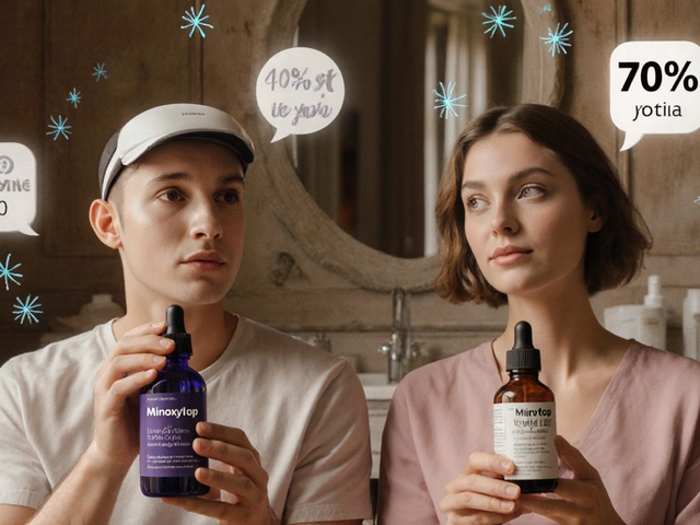 Comparez Minoxytop (minoxidil) avec ses alternatives pour la perte de cheveux