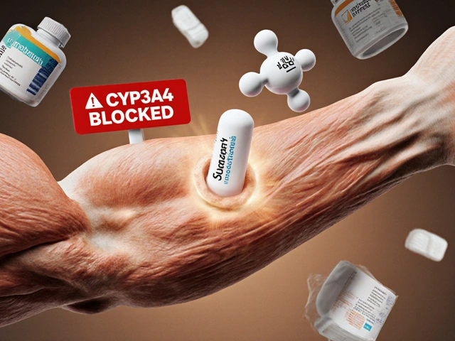 Interactions des statines avec d'autres médicaments : risque de myopathie