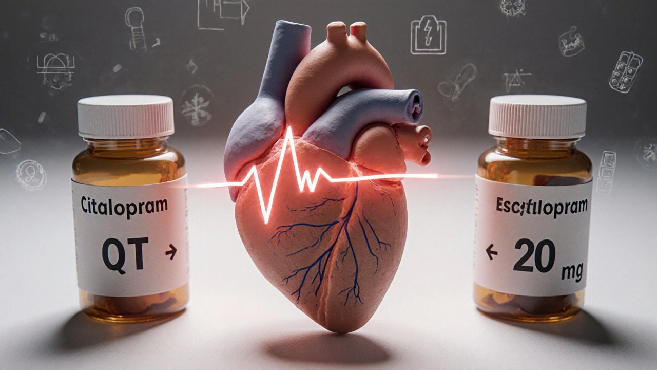 Citalopram et Escitalopram : Risques de prolongation du QT et limites de dose