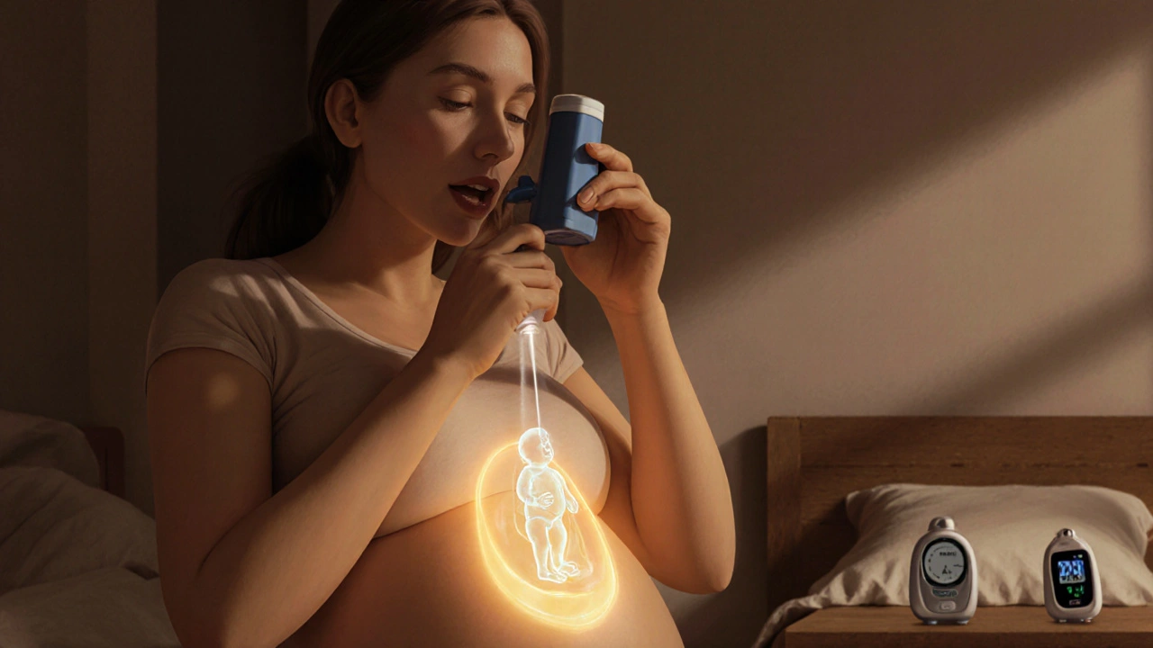 Sécurité des médicaments contre l'asthme pendant la grossesse et l'allaitement