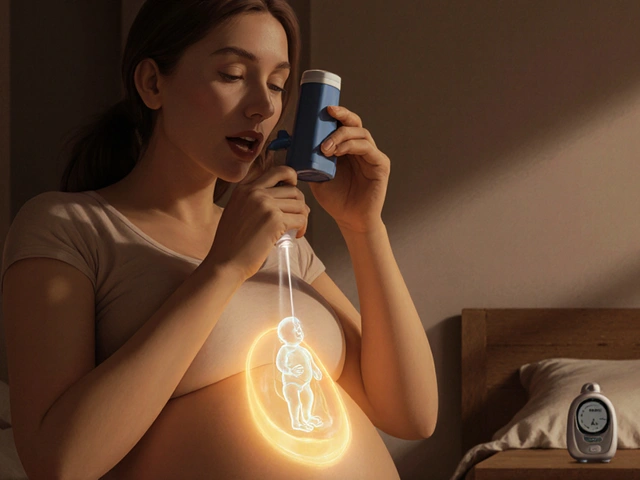 Sécurité des médicaments contre l'asthme pendant la grossesse et l'allaitement