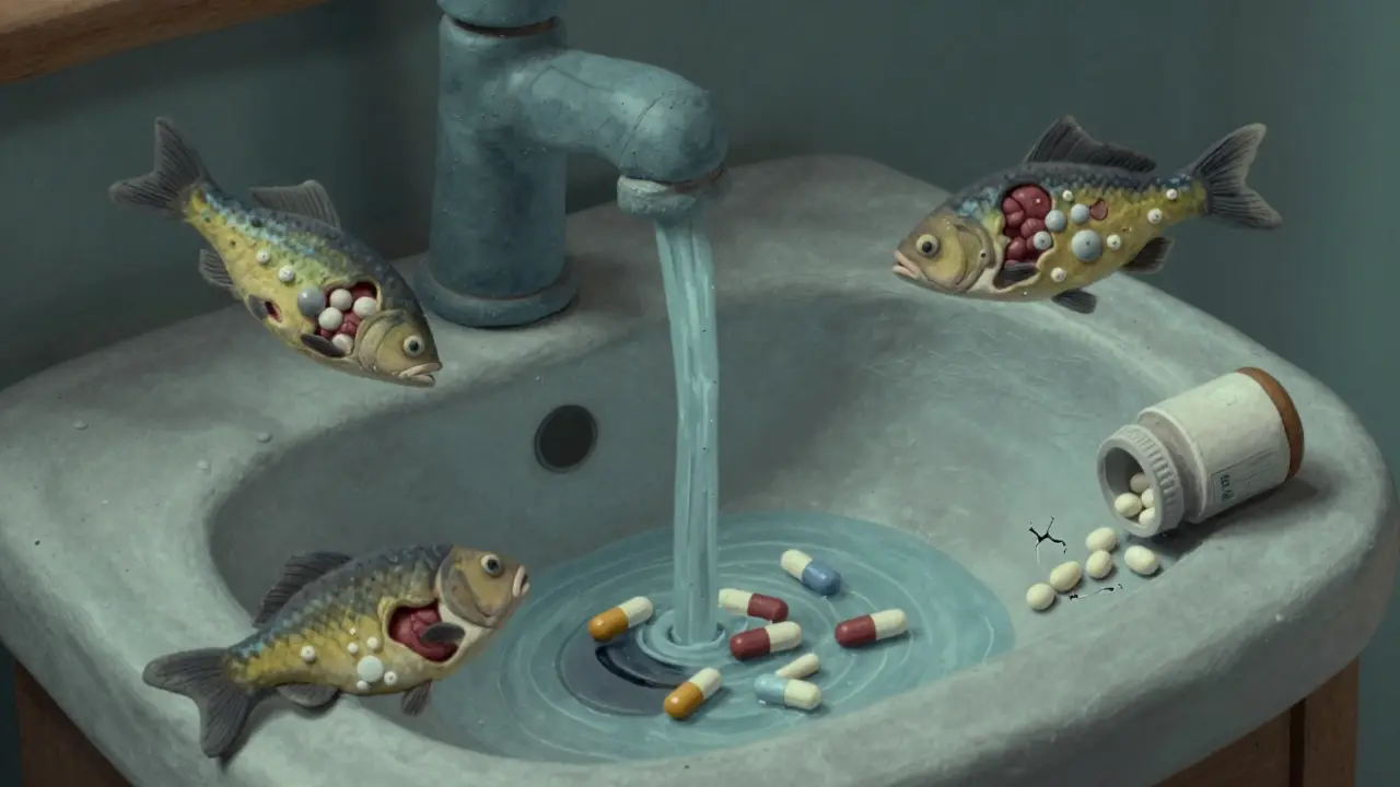 Impact environnemental du rinçage des médicaments et alternatives sûres