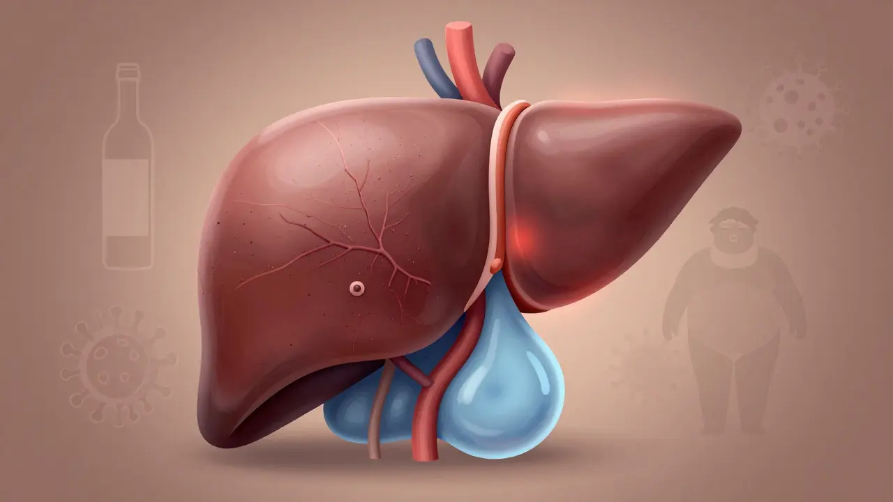 Maladie hépatique chronique : complications de la cirrhose et prise en charge