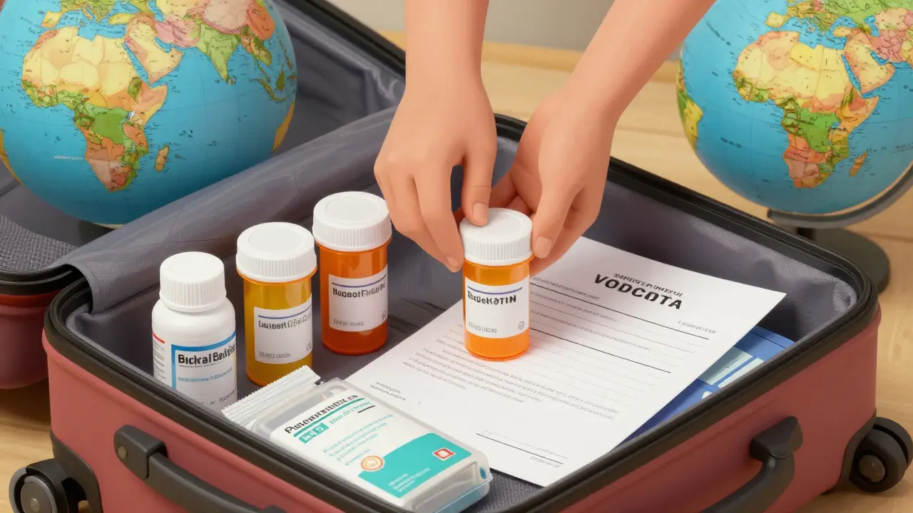 Sécurité voyage : Gérer vos médicaments et effets secondaires loin de chez vous