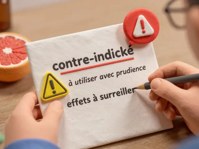 Comment lire les avertissements d'interactions médicamenteuses sur les notices d'information