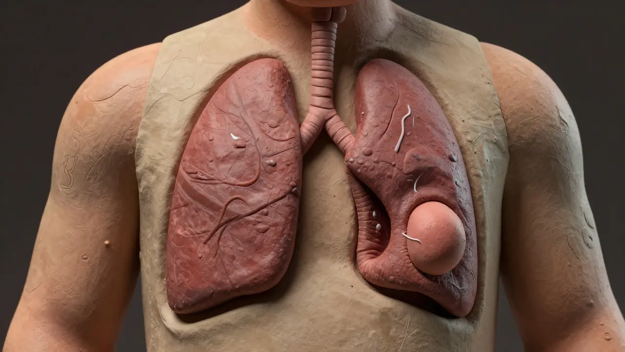 Pneumothorax : symptômes et soins d'urgence d'un poumon effondré