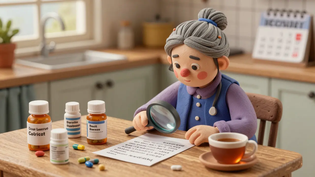 Prévenir les interactions médicamenteuses chez les personnes âgées