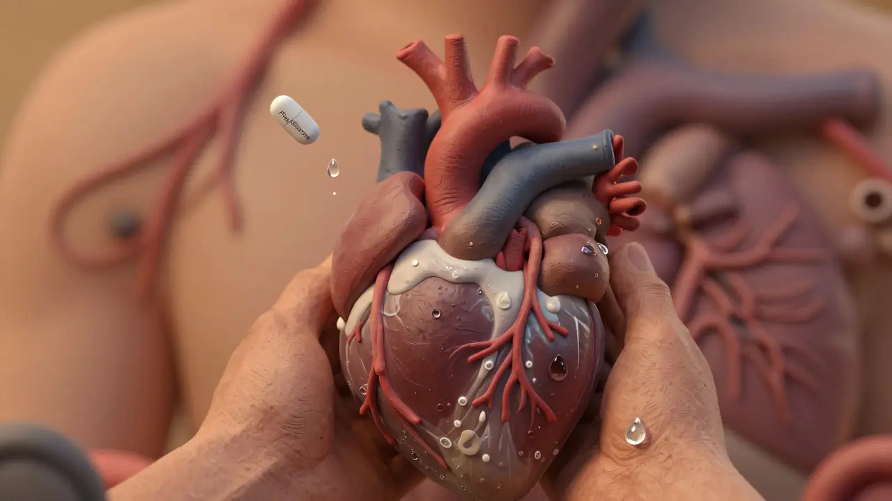 Thiazolidinédiones et insuffisance cardiaque : les risques de rétention hydrique