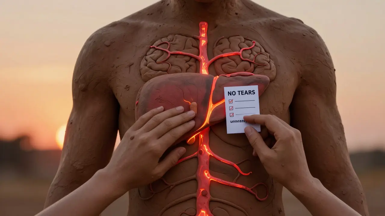 Une silhouette corporelle en argile montre des interactions dangereuses entre médicaments.