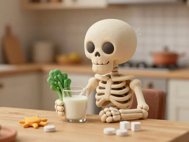Prévention des fractures : calcium, vitamine D et médicaments pour les os